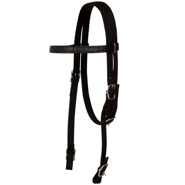 15" Westernsattel Set Leder Schwarz