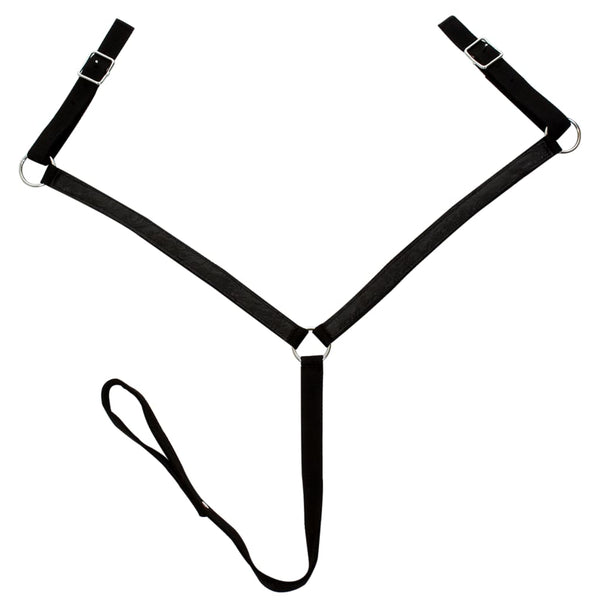 15" Westernsattel Set Leder Schwarz