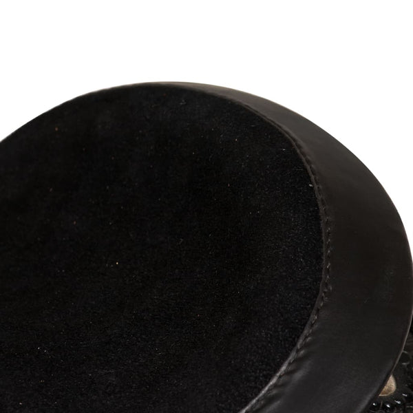 15" Westernsattel Set Leder Schwarz