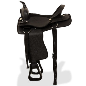 16" Westernsattel mit Halfter & Brustblatt