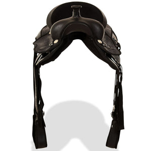 17" Westernsattel Set Schwarz