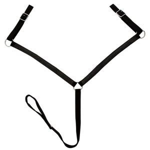 12" Westernsattel Set mit Halfter & Brustblatt Schwarz