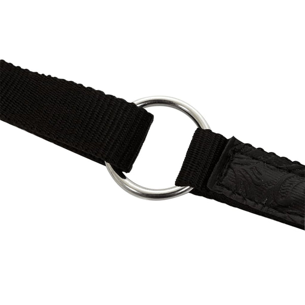vidaXL Selle Western, licol & collier de chasse Cuir véritable 13" Noir