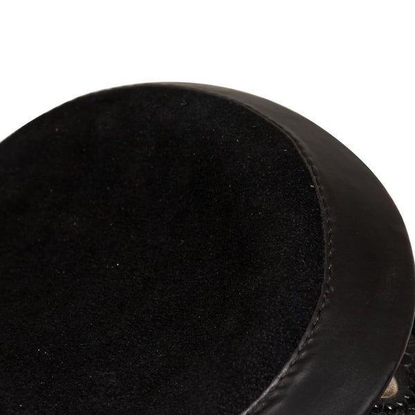 vidaXL Selle Western, licol & collier de chasse Cuir véritable 13" Noir