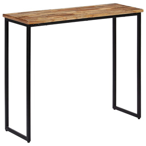Konsolentisch Recyceltes Massivholz Teak 90 x 30 x 76 cm