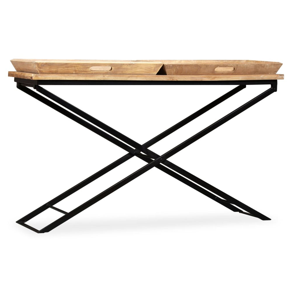 Konsolentisch Mangoholz Massiv 130 x 40 x 80 cm