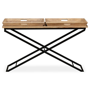 Konsolentisch Mangoholz Massiv 130 x 40 x 80 cm