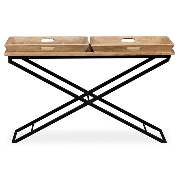 Konsolentisch Mangoholz Massiv 130 x 40 x 80 cm
