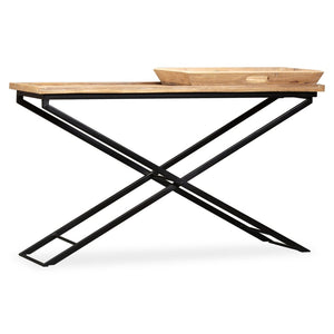 Konsolentisch Mangoholz Massiv 130 x 40 x 80 cm