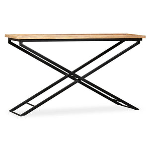 Konsolentisch Mangoholz Massiv 130 x 40 x 80 cm