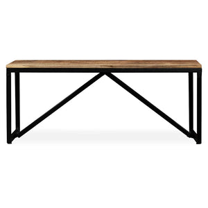 Sitzbank Massiv-Mangoholz 110 x 35 x 45 cm