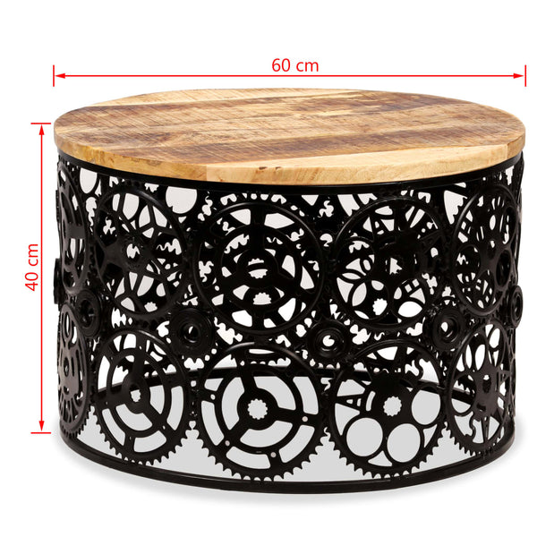 Couchtisch Massivholz Mango 60x40 cm