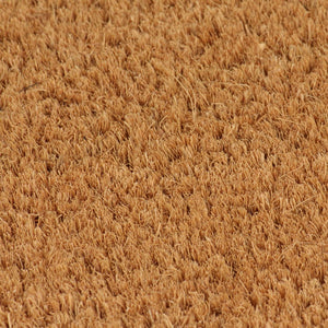 Natürliche Fußmatten 2 Stk. Coir 24 mm 40x60 cm