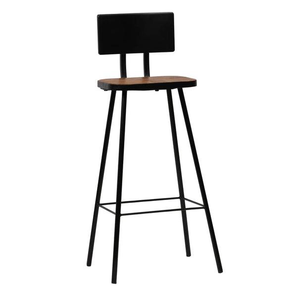 vidaXL Bar Stools 4 pcs. Solid Reclaimed Wood