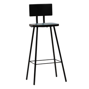 vidaXL Tabourets de bar 2 pcs Bois de récupération massif