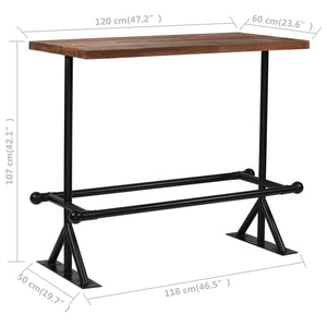 Bar-Set 5-tlg. Altholz Massiv
