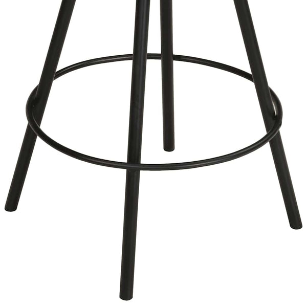 Barhocker 4 Stk. Echtleder