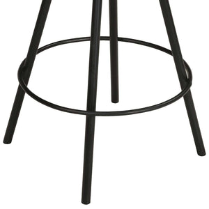vidaXL Tabourets de Bar 4 pcs Cuir véritable