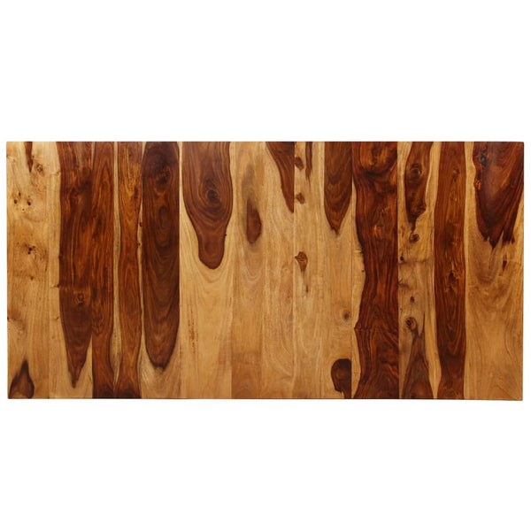 Esstisch Massivholz Akazie und Stahl 180 cm