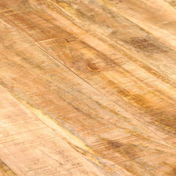 Esstisch Massivholz Mango und Stahl 180 cm
