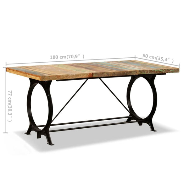 Esstisch Altholz Massiv 180 cm