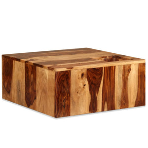 Couchtisch Massivholz Akazie 70x70x30 cm