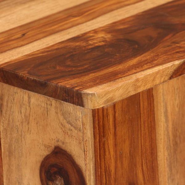 Couchtisch Massivholz Akazie 70x70x30 cm