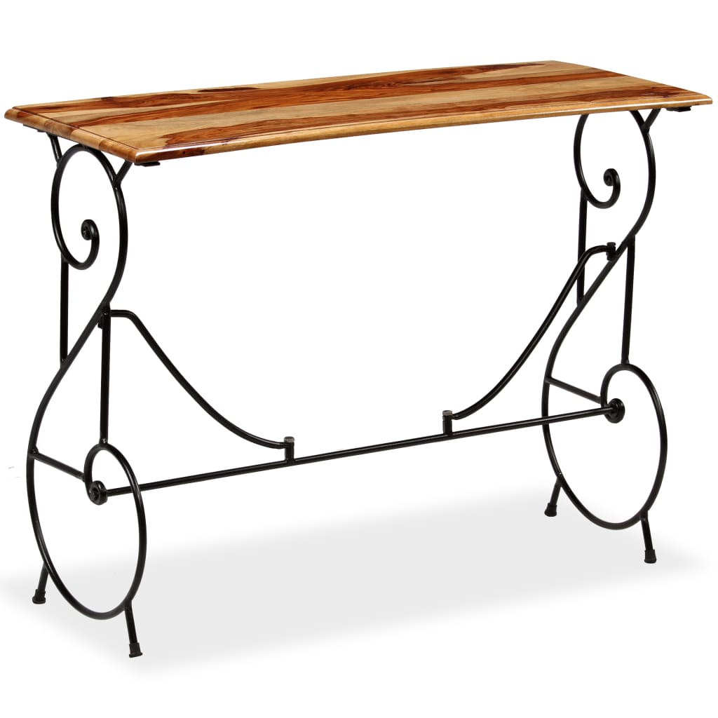 Konsolentisch Massivholz Akazie 100 x 40 x 75 cm