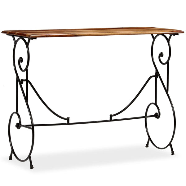 Konsolentisch Massivholz Akazie 100 x 40 x 75 cm