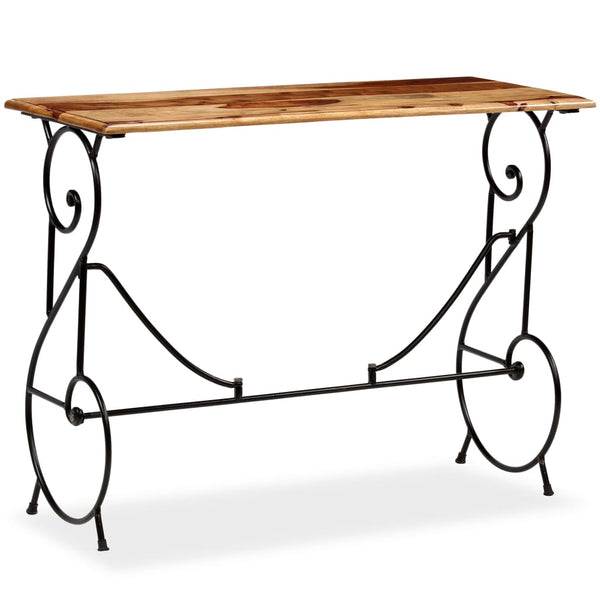 Konsolentisch Massivholz Akazie 100 x 40 x 75 cm