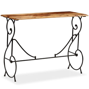 Konsolentisch Massivholz Akazie 100 x 40 x 75 cm