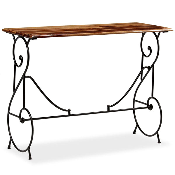 Konsolentisch Massivholz Akazie 100 x 40 x 75 cm