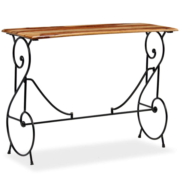 Konsolentisch Massivholz Akazie 100 x 40 x 75 cm