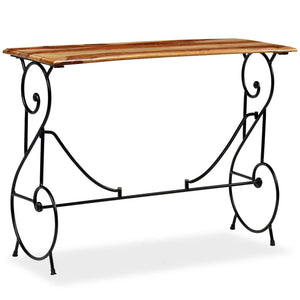 Konsolentisch Massivholz Akazie 100 x 40 x 75 cm
