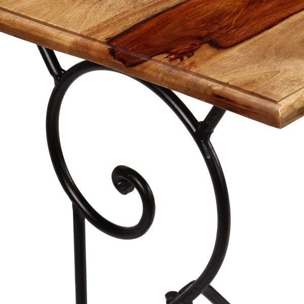Konsolentisch Massivholz Akazie 100 x 40 x 75 cm