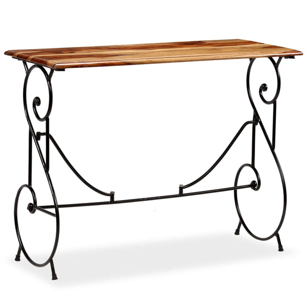 Konsolentisch Massivholz Akazie 100 x 40 x 75 cm