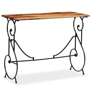 Konsolentisch Massivholz Akazie 100 x 40 x 75 cm