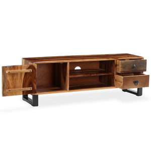 TV-Schrank Massivholz Akazie 120x30x40 cm