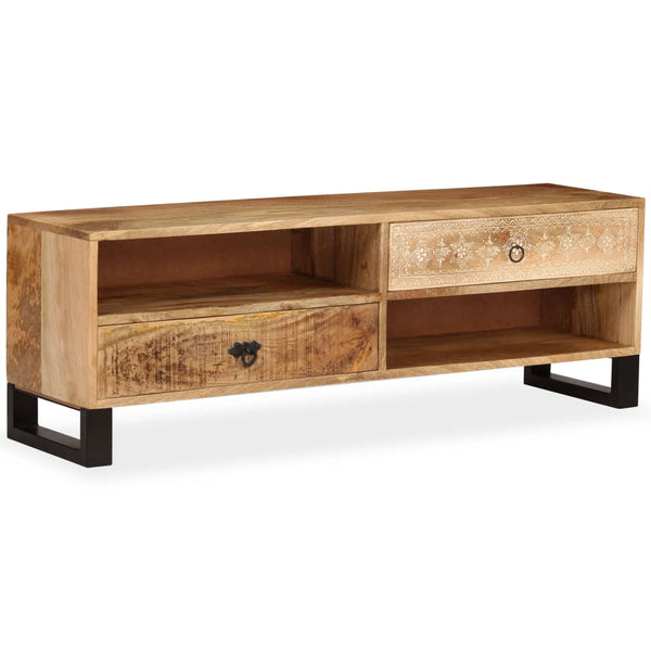 TV-Schrank Massivholz Mango 120x30x40 cm