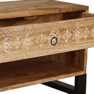 TV-Schrank Massivholz Mango 120x30x40 cm