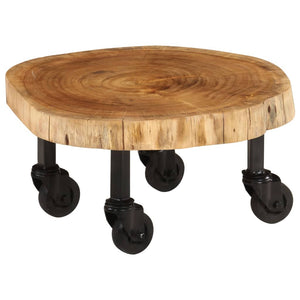Couchtisch Massivholz Akazie 60x55x25 cm