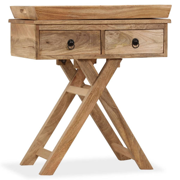 Beistelltisch Mangoholz Massiv 65 x 40 x 76 cm