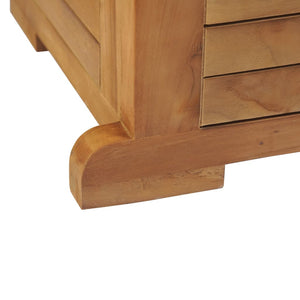 Klappbarer Bartisch Teak Massivholz 155cm