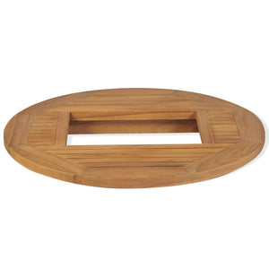 Bierkastentisch Teak 70 cm