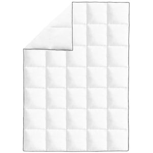 vidaXL Couette d'hiver en plumes 155x220 cm