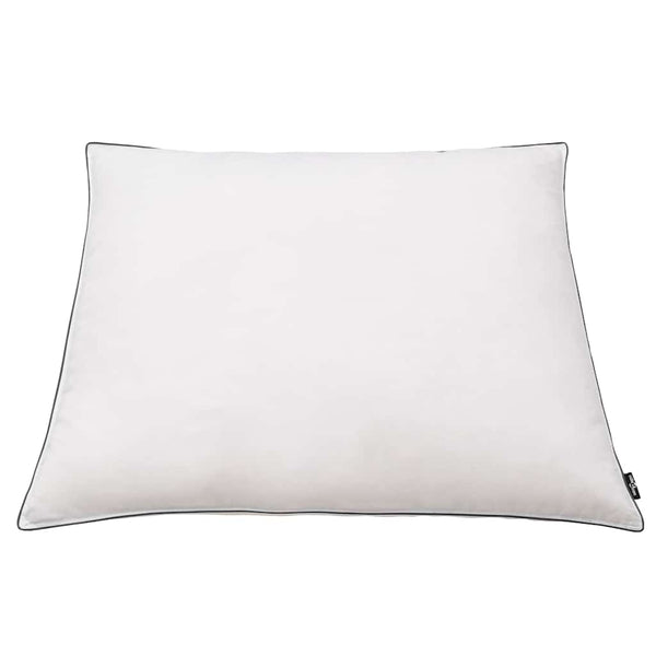 Kissen 2 Stk. Daunen-/Federfüllung Leicht 80x80 cm Weiß