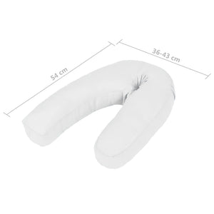 vidaXL Coussin de grossesse en J 54x(36-43) cm