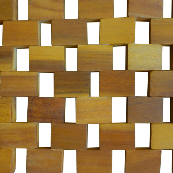 Akazienholz Badematte Mosaik 80x50 cm