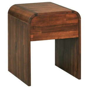 Nachttisch 41,5×42×52 cm Massivholz Akazie