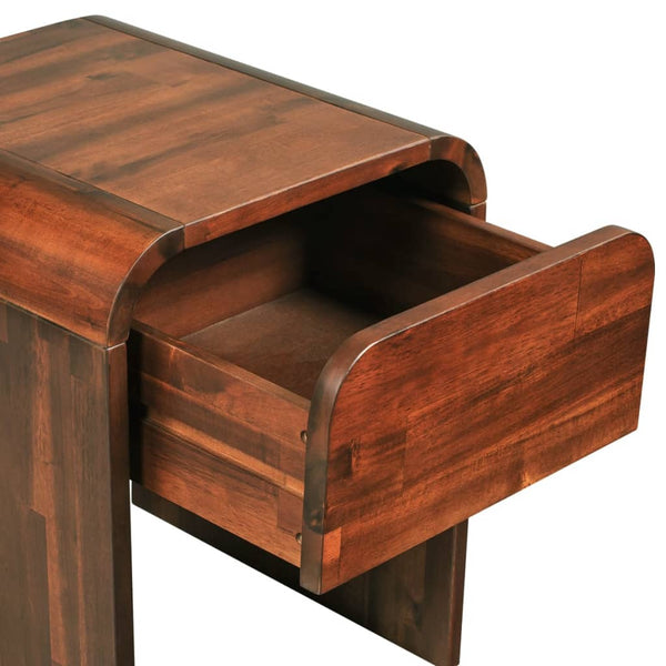 Nachttisch 41,5×42×52 cm Massivholz Akazie